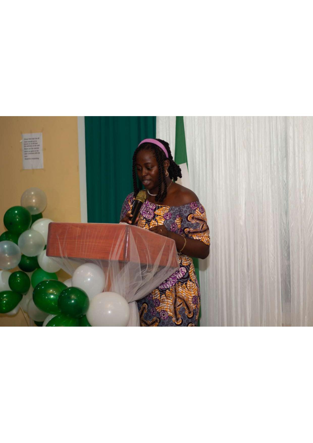 Nigeria Dominica Association members at the Independence Day celebration