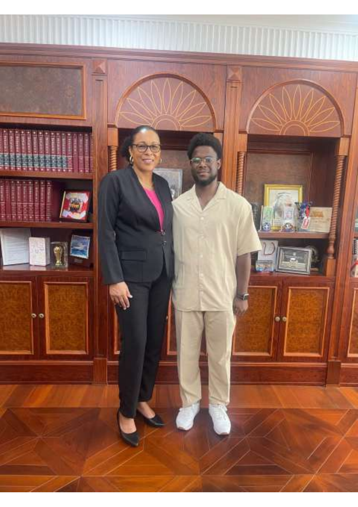 President of Dominica meeting 1