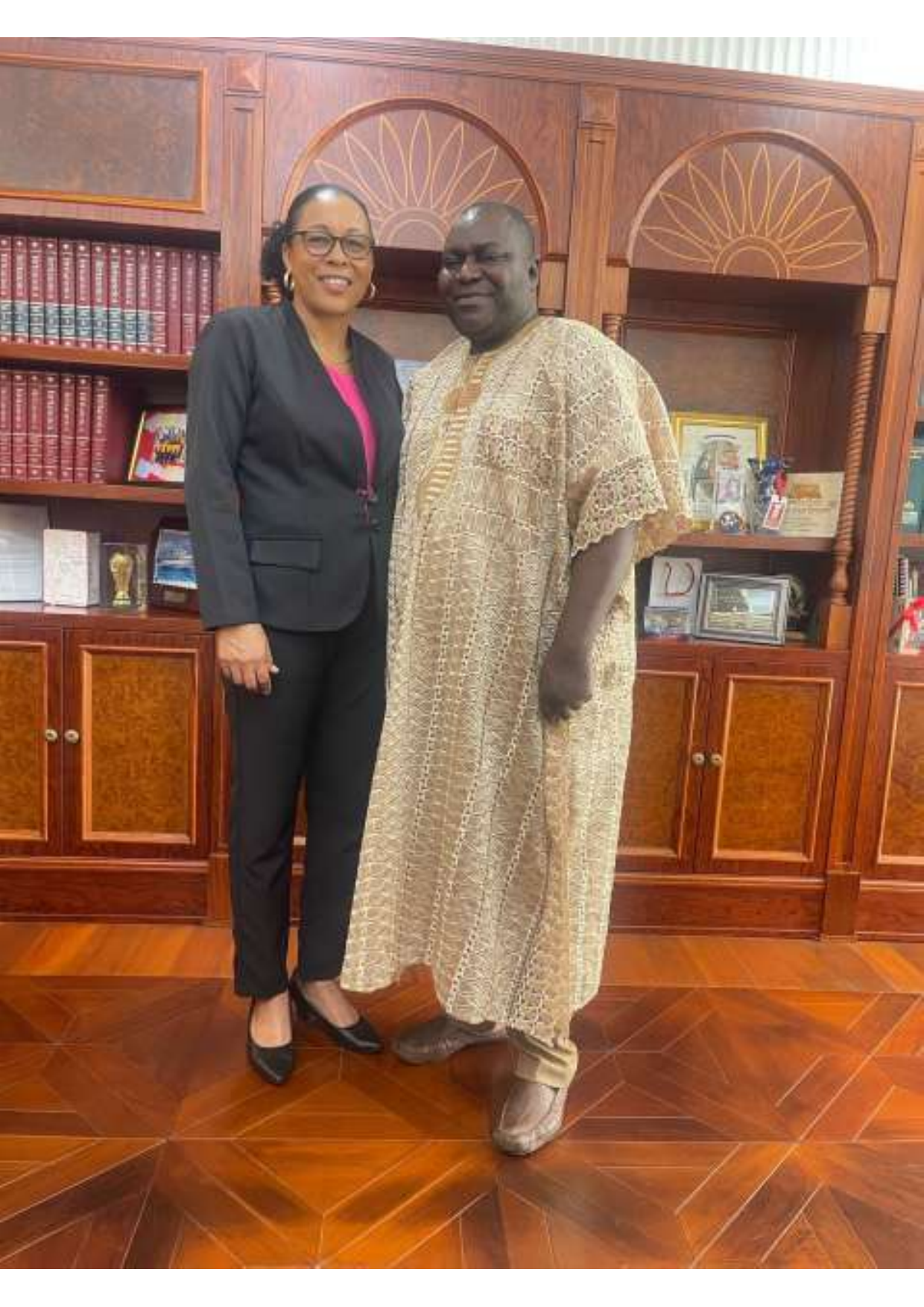 President of Dominica meeting 5