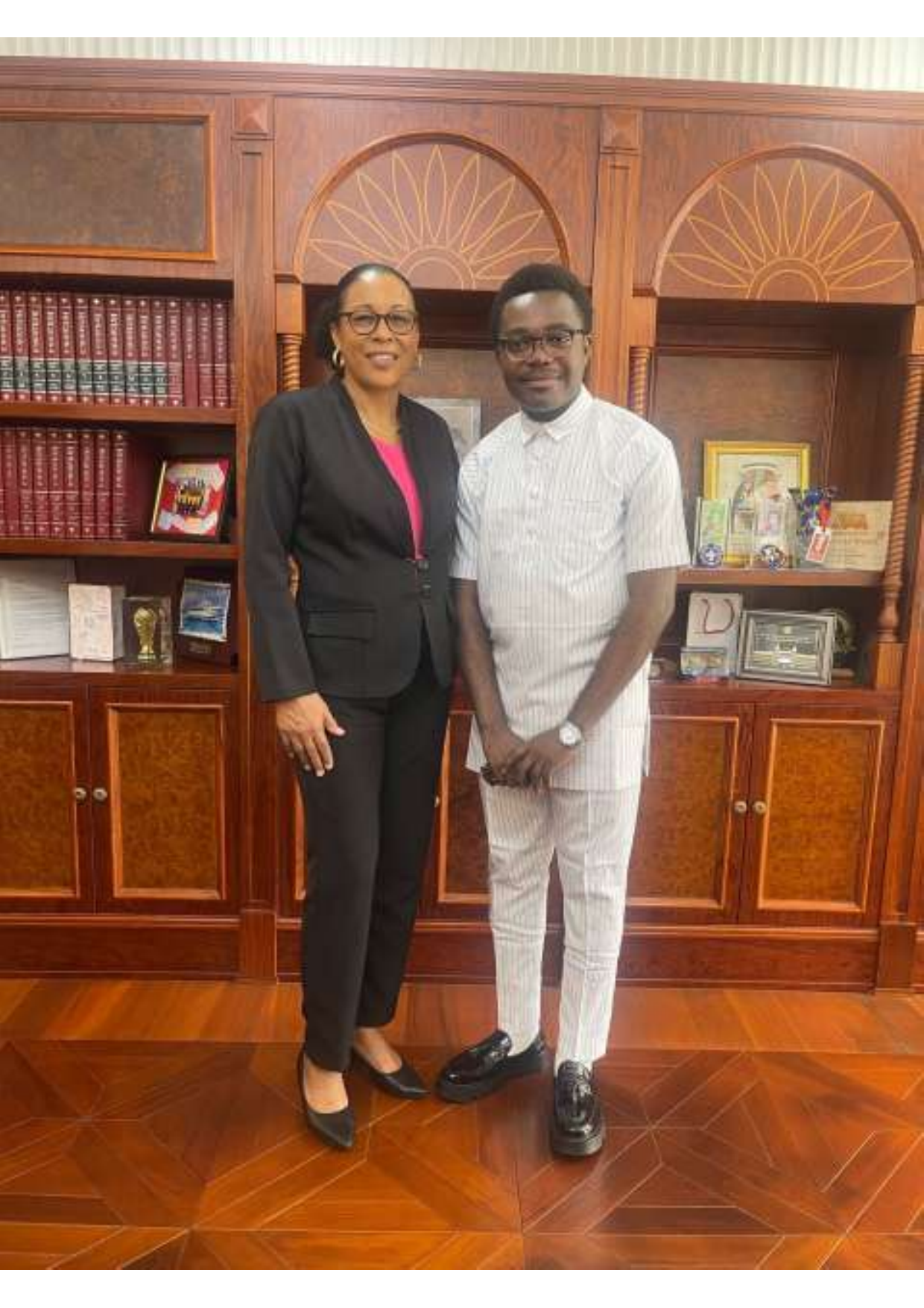 President of Dominica meeting 6